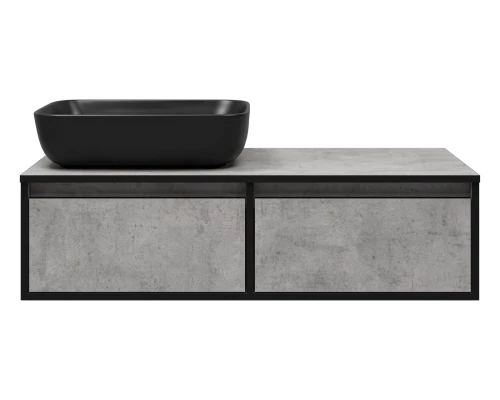 Тумба под раковину Brevita Stone - 100 подвесная