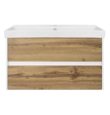 Тумба под раковину Misty Адриана - 90 подвесная с 2 ящ. П-Адр01090-0122Я