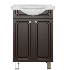 Тумба под раковину Misty Александра - 55 Тумба прямая ВЕНГЕ П-Але01055-052Пр