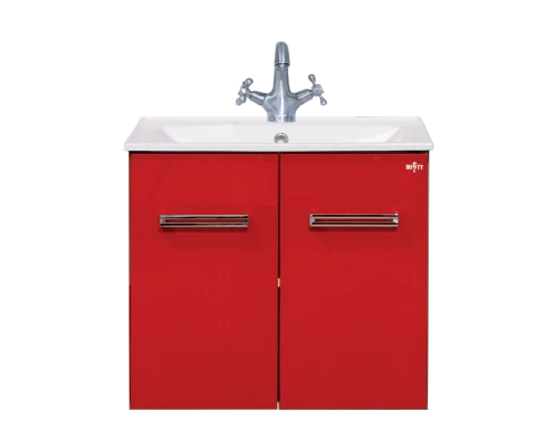 Тумба под раковину Misty Атланта 60 тумба алый мак Л-Атл01060-04ПрПо