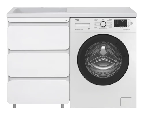 Тумба под раковину Misty Чегет - 55 под стиральную машину