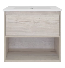 Тумба под раковину Misty Дунай - 60 подвесная с одним ящиком и нишей П-Ду01060-31541Я