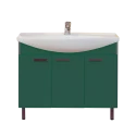 Тумба под раковину Misty Джулия 105 Тумба прямая зеленая Л-Джу01105-0810Пр