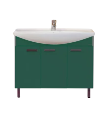 Тумба под раковину Misty Джулия 105 Тумба прямая зеленая Л-Джу01105-0810Пр