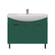 Тумба под раковину Misty Джулия 105 Тумба прямая зеленая Л-Джу01105-0810Пр