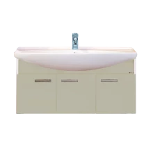 Тумба под раковину Misty Джулия 105 тумба подвесная бежевая Л-Джу01105-0310По