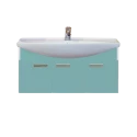 Тумба под раковину Misty Джулия 105 тумба подвесная голубая Л-Джу01105-0110По