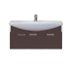 Тумба под раковину Misty Джулия 105 тумба подвесная коричневая Л-Джу01105-1410По