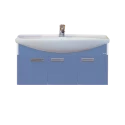Тумба под раковину Misty Джулия 105 тумба подвесная синяя Л-Джу01105-1110По