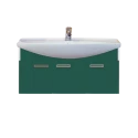 Тумба под раковину Misty Джулия 105 тумба подвесная зеленая Л-Джу01105-0810По