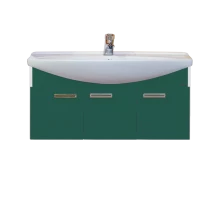 Тумба под раковину Misty Джулия 105 тумба подвесная зеленая Л-Джу01105-0810По