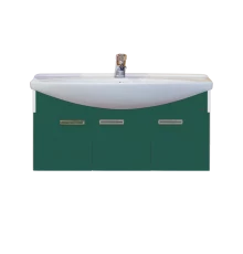 Тумба под раковину Misty Джулия 105 тумба подвесная зеленая Л-Джу01105-0810По