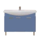 Тумба под раковину Misty Джулия -120 Тумба прямая синяя Л-Джу01120-1110Пр