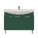 Тумба под раковину Misty Джулия -120 Тумба прямая зеленая Л-Джу01120-0810Пр