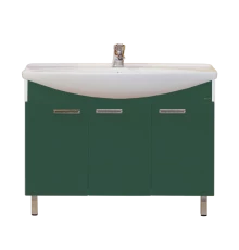 Тумба под раковину Misty Джулия -120 Тумба прямая зеленая Л-Джу01120-0810Пр