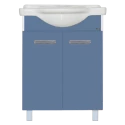 Тумба под раковину Misty Джулия - 55 прямая синяя Л-Джу01055-1110Пр