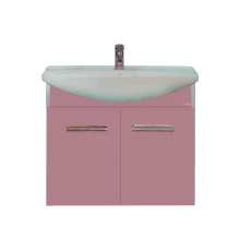 Тумба под раковину Misty Джулия - 65 Тумба подвесная розовая Л-Джу01065-1210По