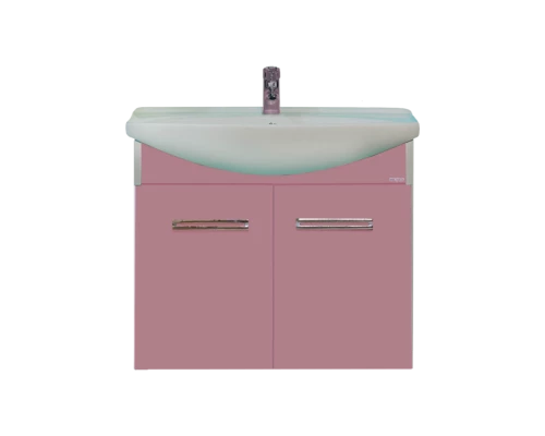 Тумба под раковину Misty Джулия - 65 Тумба подвесная розовая Л-Джу01065-1210По
