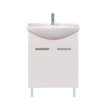 Тумба под раковину Misty Джулия - 65 Тумба прямая белая White Л-Джу01065-5210Пр