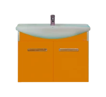 Тумба под раковину Misty Джулия 75 оранжевая Л-Джу01075-1310По