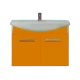 Тумба под раковину Misty Джулия 75 оранжевая Л-Джу01075-1310По