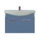 Тумба под раковину Misty Джулия 75 тумба подвесная синяя Л-Джу01075-1110По
