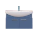 Тумба с раковиной Misty Джулия 85 тумба подвесная синяя Л-Джу01085-1110По