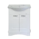 Тумба под раковину Misty Эльбрус - 65 Тумба белая эмаль П-Эль01065-011