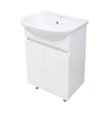 Тумба под раковину Misty Элегия - 55 Тумба напольная прямая Э-Эле01055-011Н