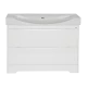 Тумба под раковину Misty Элвис - 105 Тумба напольная с 2 ящ. белая эмаль П-Элв01105-0112Я