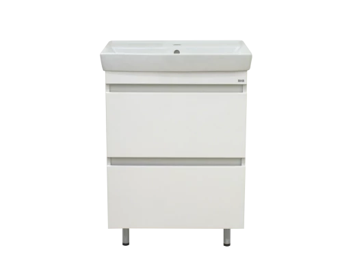 Тумба под раковину Misty Енисей - 50 с 2 ящ. (пленка) Э-Ени01050-0112Я