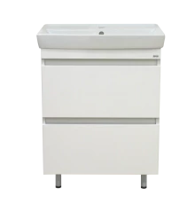 Тумба под раковину Misty Енисей - 60 с 2 ящ. (пленка) Э-Ени01060-0112Я