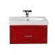 Тумба под раковину Misty Европа 60 красная подвесная П-Евр01060-041По