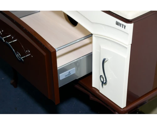 Тумба под раковину Misty Флоренция - 100 Тумба бежево-коричневый Л-Фло01100-461