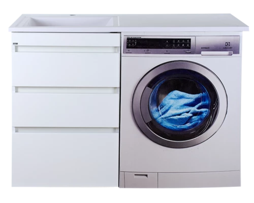 Тумба под раковину Misty Фостер - 55 с 3 ящ. напольная под стиральную машину Э-Фос01055-01Н3Я