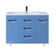 Тумба под раковину Misty Кристи 105 Тумба голубая П-Кри01105-061