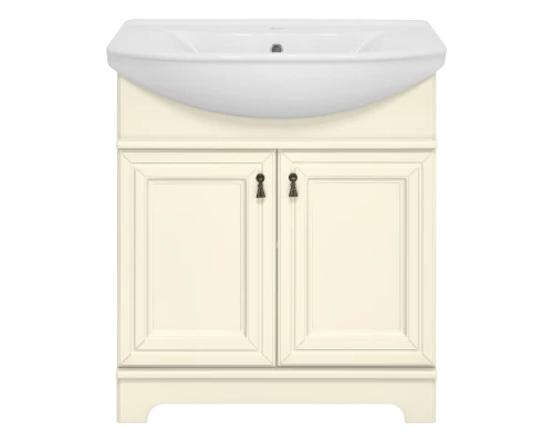 Тумба под раковину Misty Лувр - 75 (слоновая кость) П-Лвр01075-1014