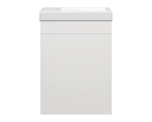 Тумба под раковину Misty Лира - 40 с открытыми полками подвесная