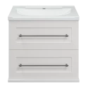 Тумба под раковину Misty Марта - 60 с 2 ящ. подвесная (белый) П-Мрт09060-011Пр Тумба под раковину Misty Марта - 60 с 2 ящ. подвесная (белый) П-Мрт09060-011Пр