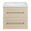 Тумба под раковину Misty Марта - 60 с 2 ящ. подвесная (бежевый) П-Мрт09060-031П2Я Тумба под раковину Misty Марта - 60 с 2 ящ. подвесная (бежевый) П-Мрт09060-031П2Я