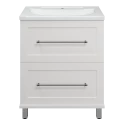 Тумба под раковину Misty Марта - 70 с 2 ящ. (белый) П-Мрт07070-011Пр Тумба под раковину Misty Марта - 70 с 2 ящ. (белый) П-Мрт07070-011Пр