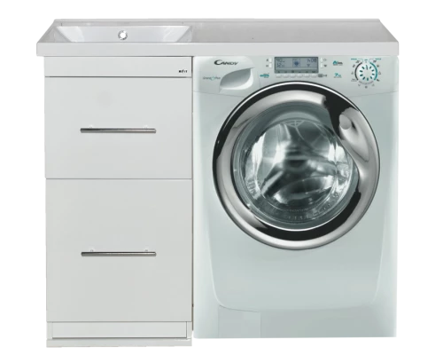 Тумба под раковину Misty Мексика - 50 с 2 ящ. под стиральную машину П-Мекс01060-0113Я