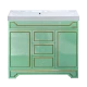 Тумба под раковину Misty Praga 90 салатовая Л-Пра01090-0733Я