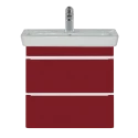 Тумба под раковину Misty Прима - 60 с 2 ящ. подвесная красная П-При01060-041П2ЯД Тумба под раковину Misty Прима - 60 с 2 ящ. подвесная красная П-При01060-041П2ЯД