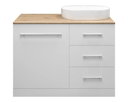 Тумба под раковину Misty Респект - 120 под стиральную машину правая