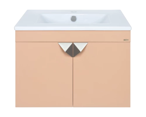 Тумба под раковину Misty Сахара - 60 подвесная песочная Пр-Сах06060-0511По