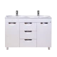 Тумба под раковину Misty София - 120 Тумба с 3ящ. белая эмаль П-Соф01120-0113Я