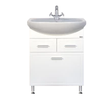 Тумба под раковину Misty Стелла 65 тумба с Б/К горизонт Э-Сте01065-01К2Я