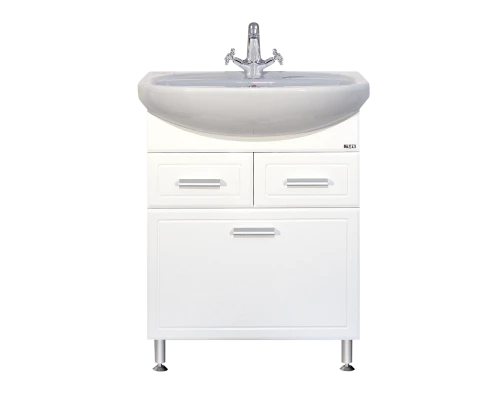 Тумба под раковину Misty Стелла 65 тумба с Б/К горизонт Э-Сте01065-01К2Я