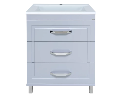 Тумба под раковину Misty Терра - 70 с 3 ящ. серая П-Тер01070-01503Я